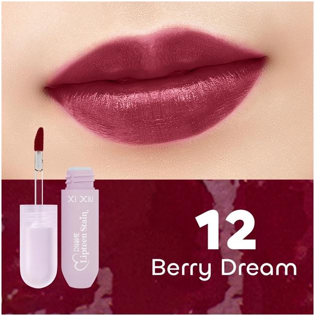 XI XIU Divine LipTeen STAIN – Lip Tint & Lip Cream for Long-Lasting Color