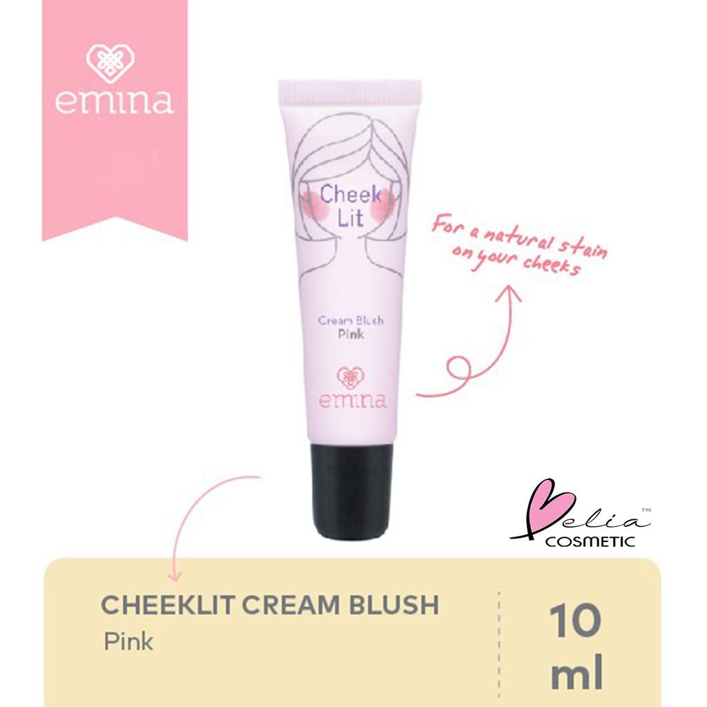 Emina Cheek Lit Series | Pressed Blush, Cream Blush Stick & Highlighter | Glow & Blush Essentials – Serba Ada