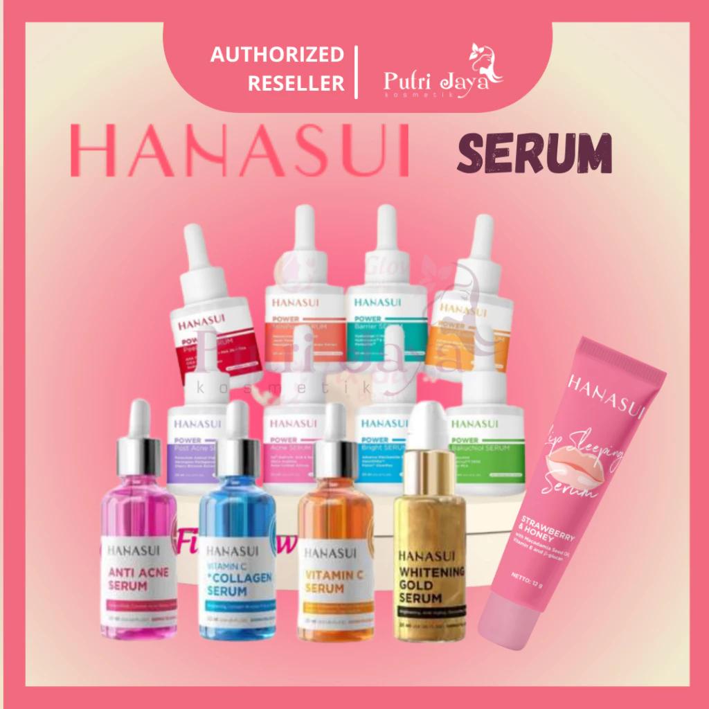 HANASUI Power Serum & Lip Serum | Targeted Care for Acne, Brightening, Vitamin C & More