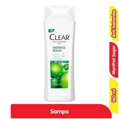 CLEAR Anti-Dandruff Shampoo Cool Menthol 160ml – Deep Clean & Refreshing Coolness