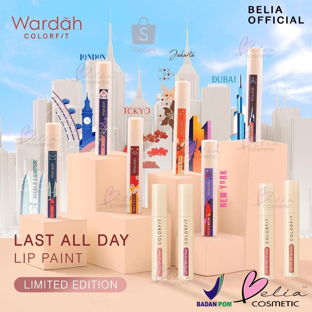Wardah Last All Day Lip Paint 4.2g – Bold Matte, All-Day Wear