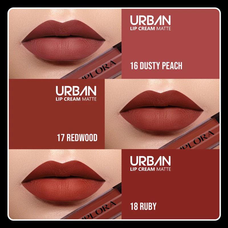 Implora Urban Lip Cream Matte Lip Velvet NEW - 100% Original Product by Implora Cosmetics - 6 Shades Available