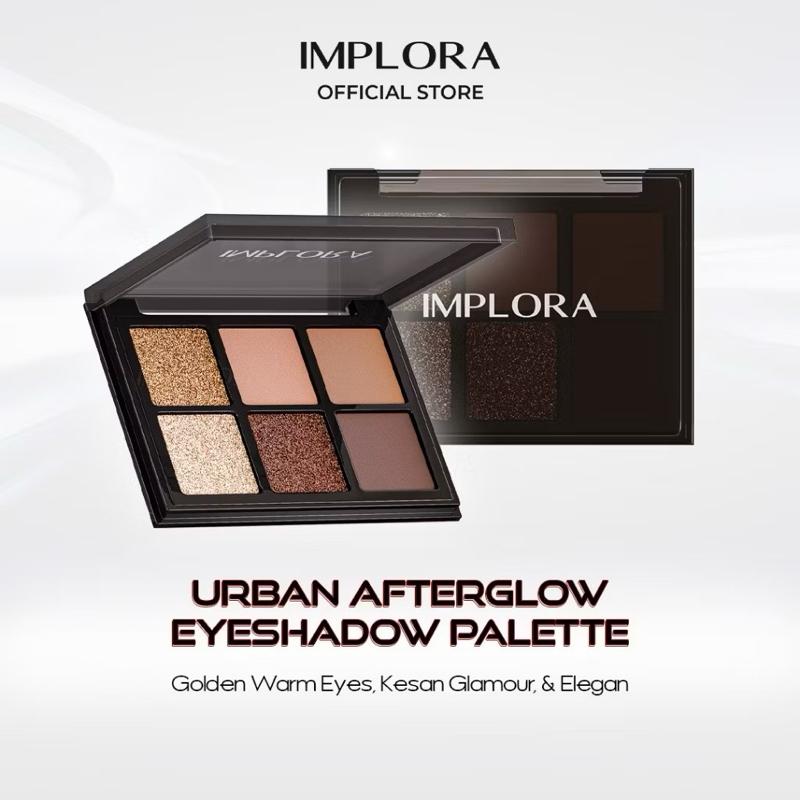 Implora Urban Eyeshadow Duo – Afterglow & Afterglam | Bold Color, Seamless Blend