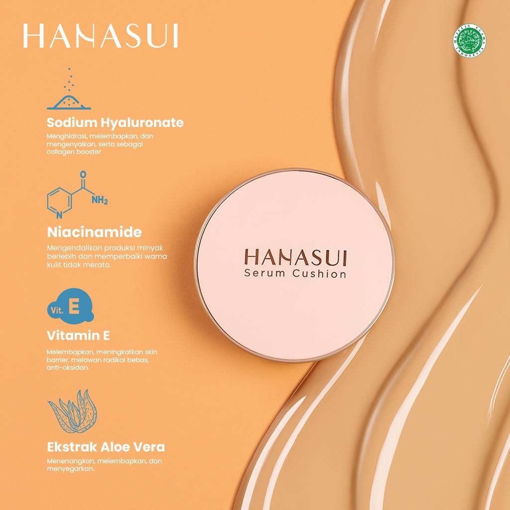 Hanasui SoulMatte Serum Cushion 15g - Perfect Coverage & Radiant Finish Makeup Product