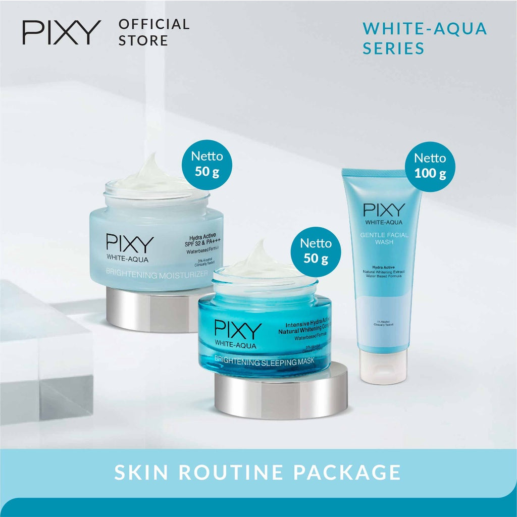 PIXY White Aqua Skin Routine Package