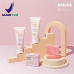 Paket Super Brightening Jerawat punggung & Bekas Luka Heloise Beauty (lotion glow + glow soap collagen) BPOM