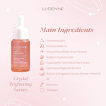 READY STOCK Lucienne Crystal Brightening Serum - Death Store / Glowing Serum / Niacina Series Measure 5% [NEW PLAY] Best Seller
