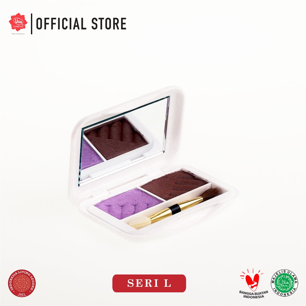 Red-A Eye Shadow -  tersedia 12 varian kombinasi warna
