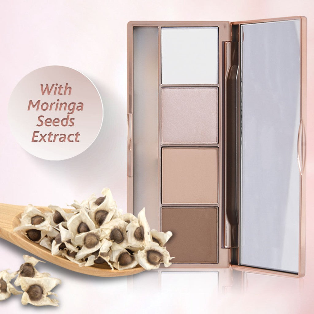 Beauty Queen Contour & Highlight Powder Face Sculpt Cream Mustika Ratu