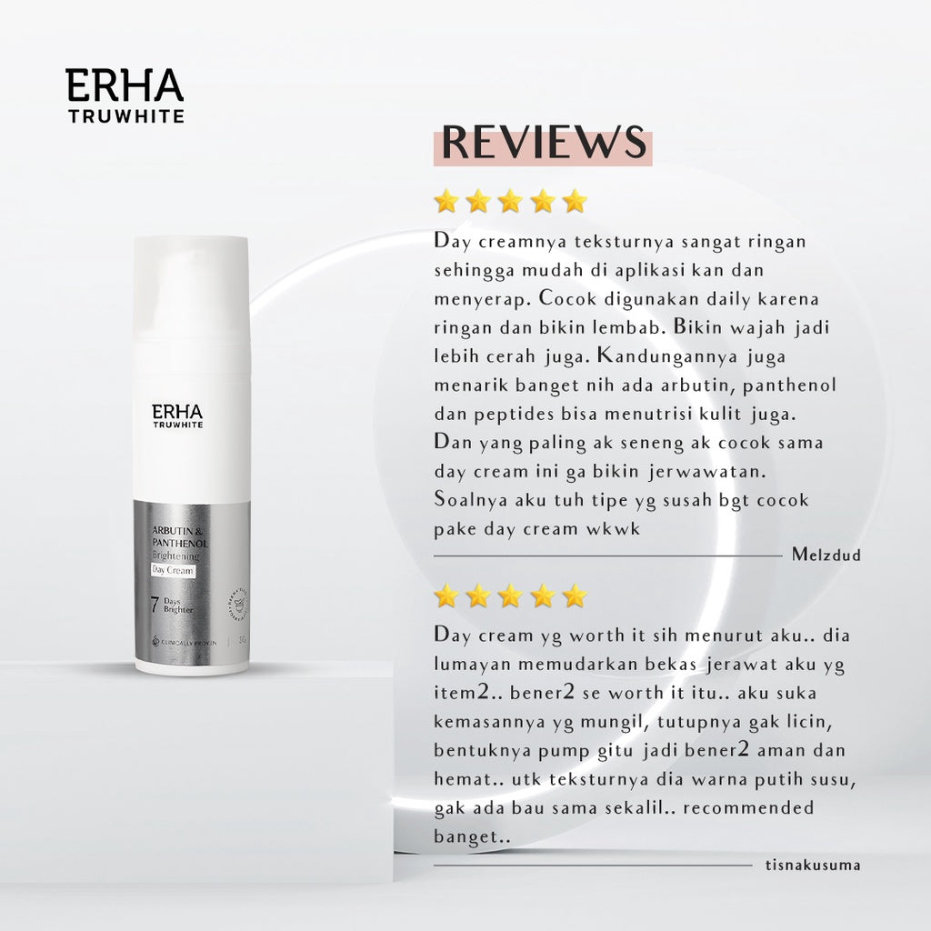 ERHA Truwhite Glocin Brightening Set - Bundle Glowing Licin Pencerah Wajah