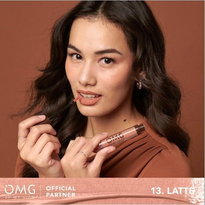 OMG Oh My Glam Matte Tahan Lama Kiss Lip Cream 3.5g Lip Cream Matte