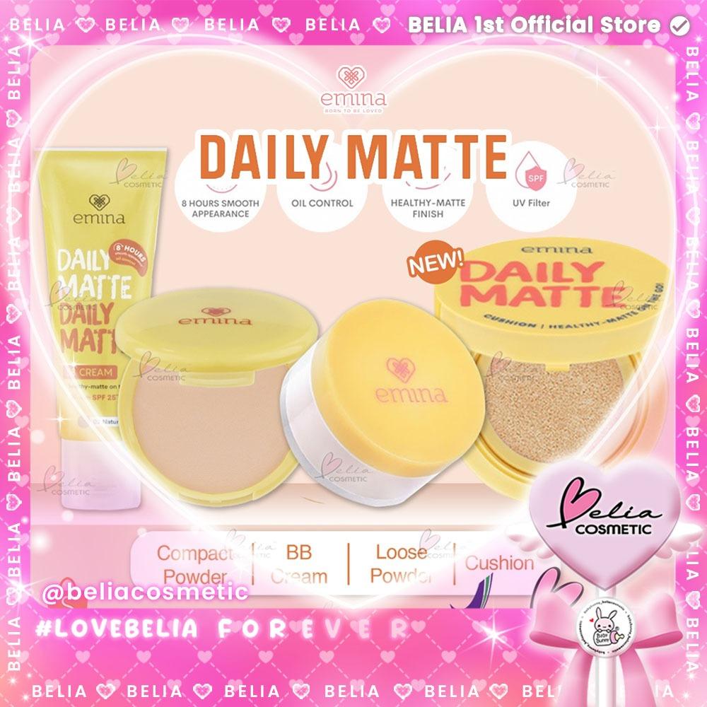 EMINA Daily Matte Loose Powder 20g | Oil Control Setting Powder | Lightweight Finish | Serba Ada