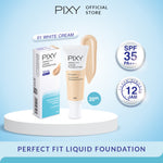 PIXY Perfect Fit Liquid Foundation 01 White Cream