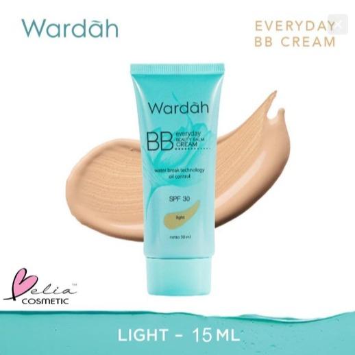 WARDAH BB Cream Everyday & Lightening – 15ml / 30ml | Light & Natural Shades