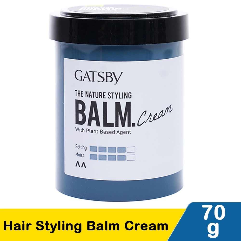 Gatsby Hair Styling Balm Pot 70g – Natural Texture, Light Hold & Effortless Matte Finish