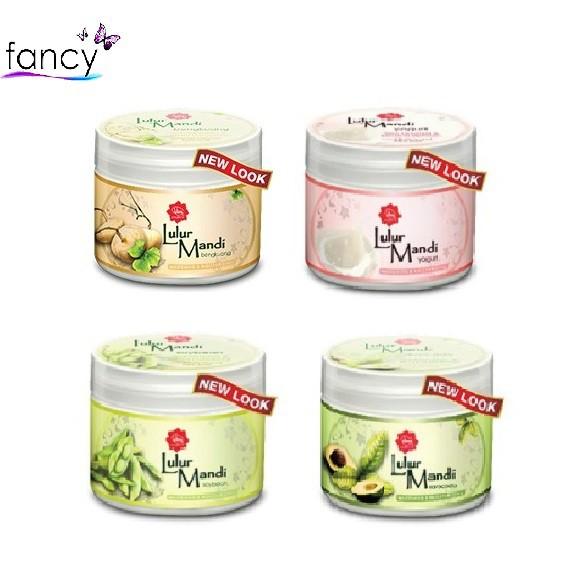 Viva Body Scrub 225g – Yoghurt / Strawberry / Orange / Soybean – Lulur for Smooth & Bright Skin