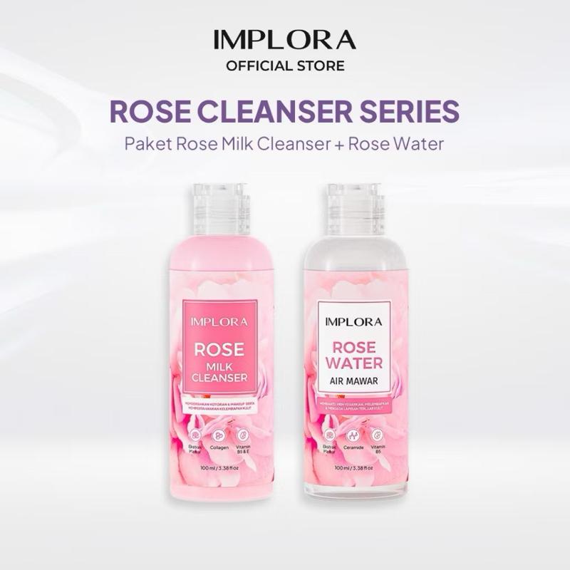 Implora Rosé Radiance – Micellar Rose Cleanser Series