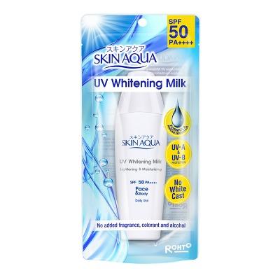 Skin Aqua UV Whitening Milk SPF 50 PA+++ – Lightweight Sunscreen for Face & Body (40g)