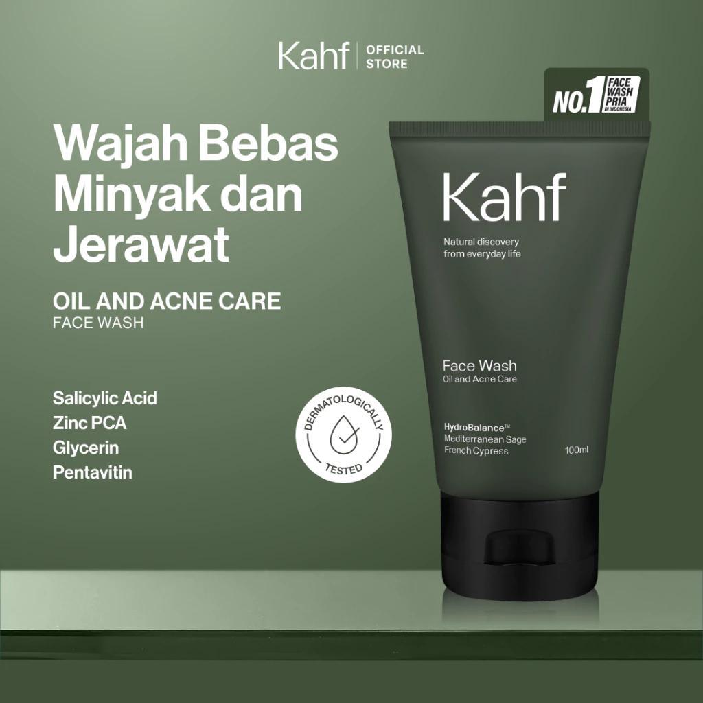 Kahf Men's Oil & Acne Care Face Wash - Twin Pack
