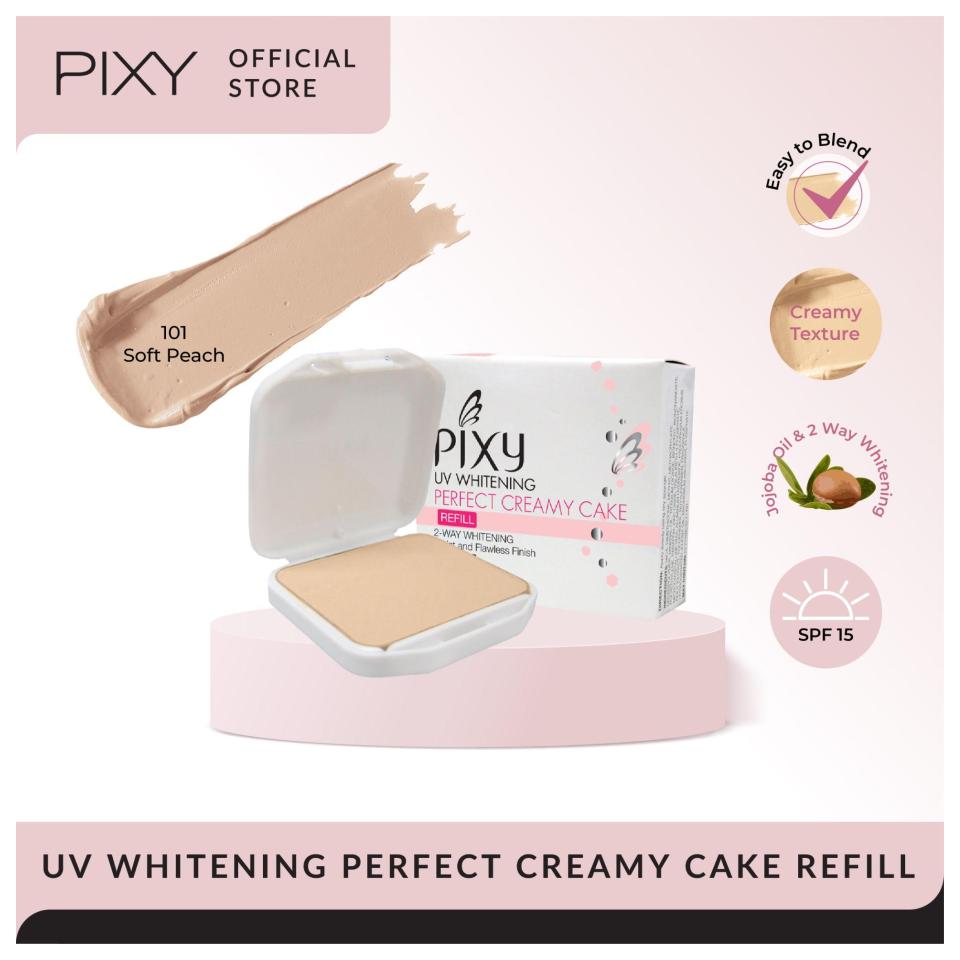 PIXY UVW Perfect Creamy Cake Refill Soft Peach 101