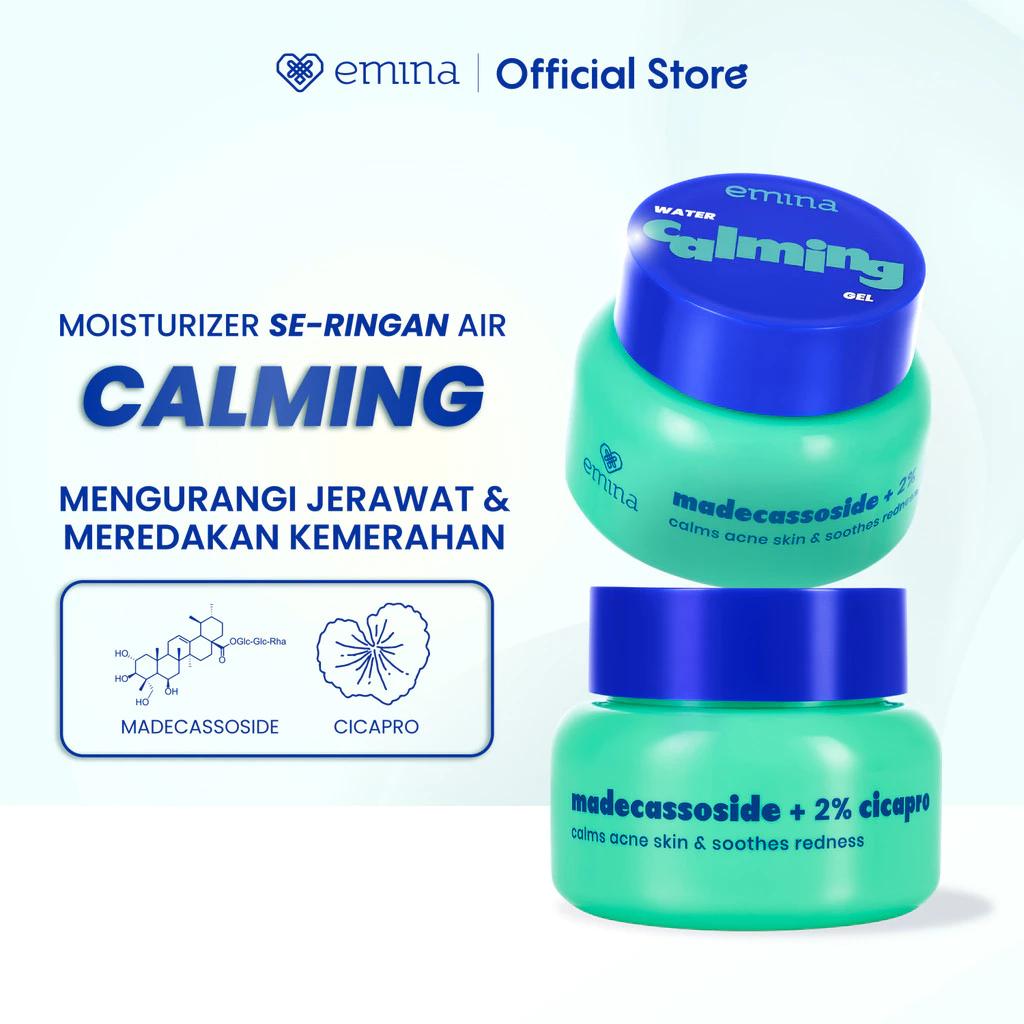 Emina Water Gel Moisturizer 30g | Brightens & Reduces Dark Spots | Maintains Moisture, Strengthens Skin Barrier for 48 Hours