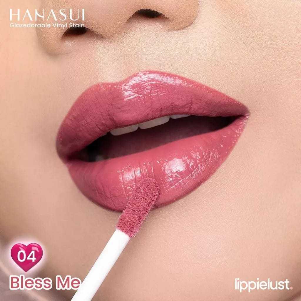 HANASUI - Glazedorable Vinyl Stain | Glossy Long Lasting Lip Stain