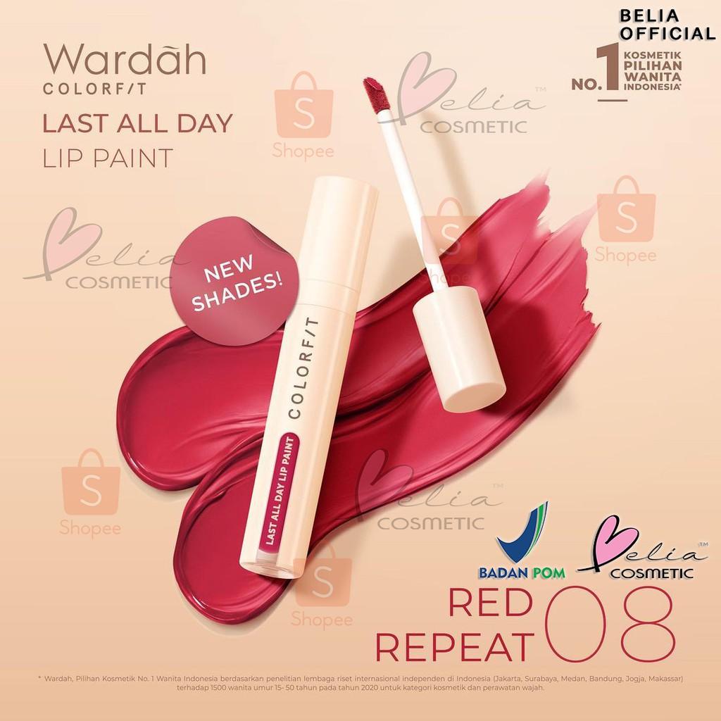 Wardah Last All Day Lip Paint 4.2g – Bold Matte, All-Day Wear