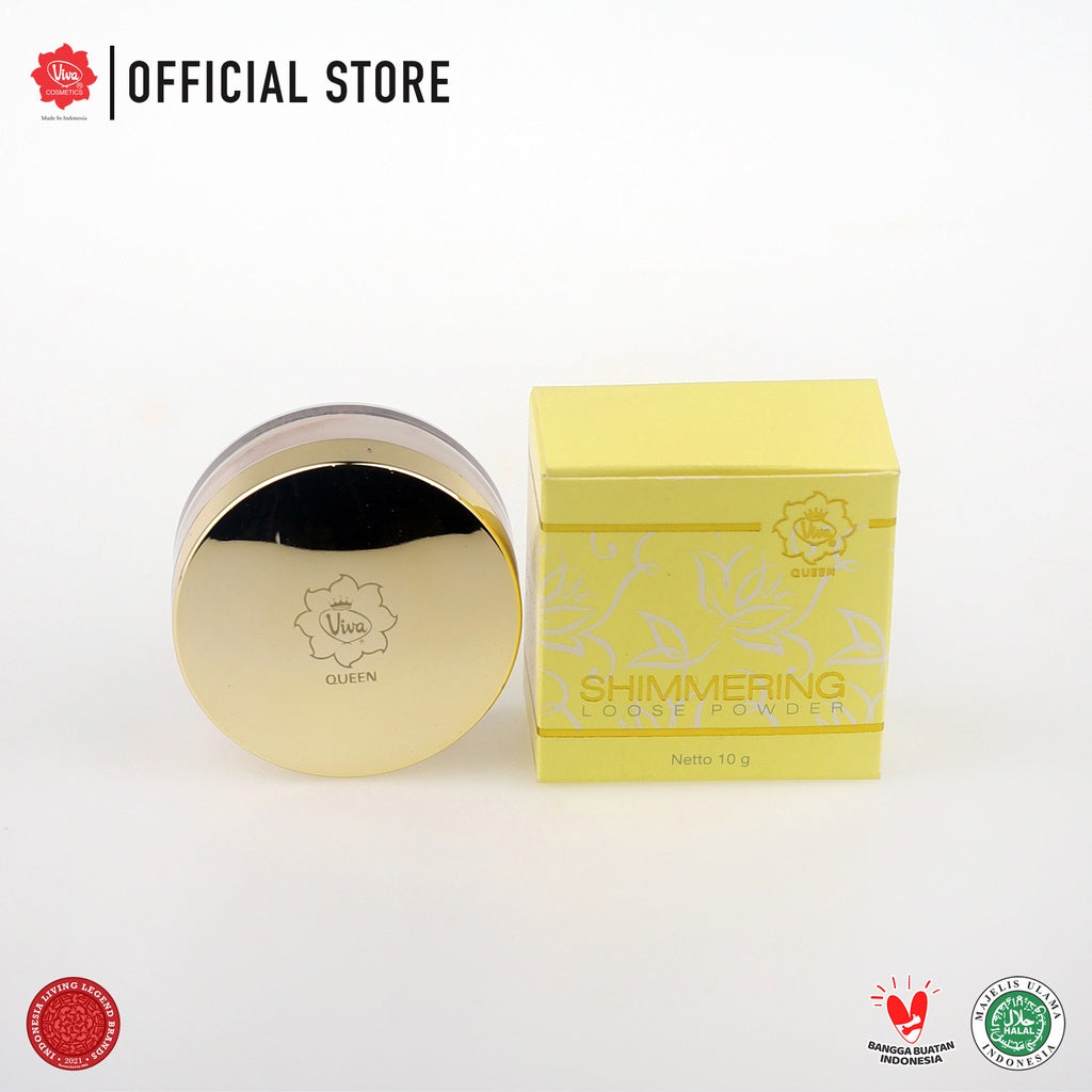 Viva Queen Shimmering Loose Powder (tersedia 2 varian warna)