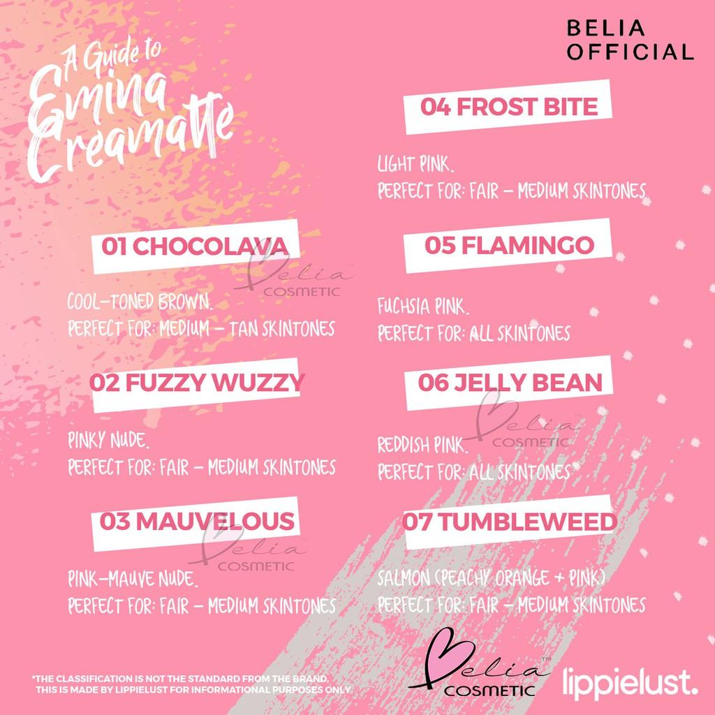 Emina Creamatte Lip Cream 1–19 | Soft Matte Finish | Lightweight & Long-Lasting Lip Cream | Serba Ada!