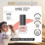 [SPECIAL 11.11] MAKE OVER Hydrastay Liquid Tint Blush - Blush On Intense Cream Blush Blendable Hasil Natural Lembab Hydrating Tampilan Segar Fresh Merona Tahan Lama BEST SELLER Cheek Blush Blushon Liquid Blush Lebaran Raya
