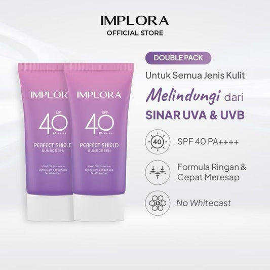 Implora SunGuard Duo – Perfect Shield SPF 40 (Double Pack)
