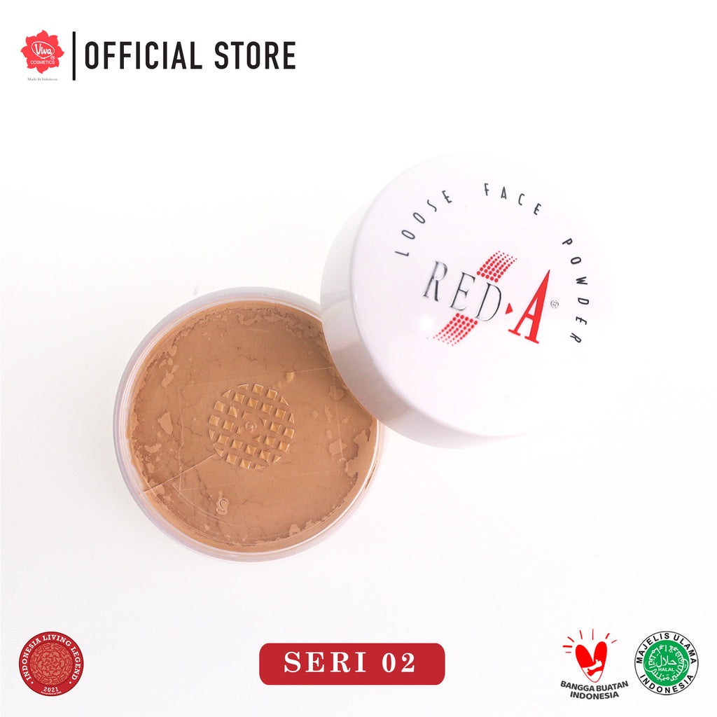 Red-A Loose Face Powder (Tersedia 4 Varian Warna)