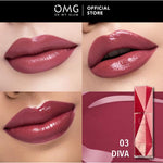 OMG OH MY GLAM Colorlast Lip VINYL NEW! 2.5g | Transferproof Gloss Longlasting Stain Intense Color Plumpy & Comfortable On Lips