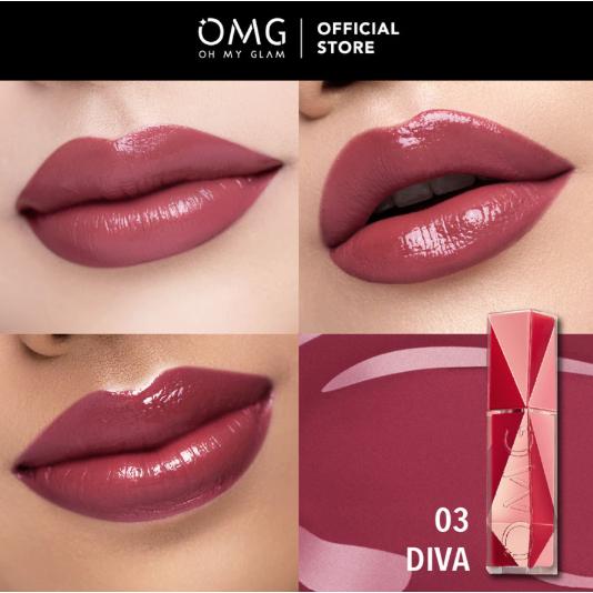 OMG OH MY GLAM Colorlast Lip VINYL NEW! 2.5g | Transferproof Gloss Longlasting Stain Intense Color Plumpy & Comfortable On Lips