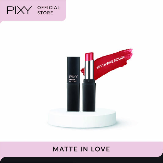 PIXY Lipstick Matte In Love 105 Divine Rouge