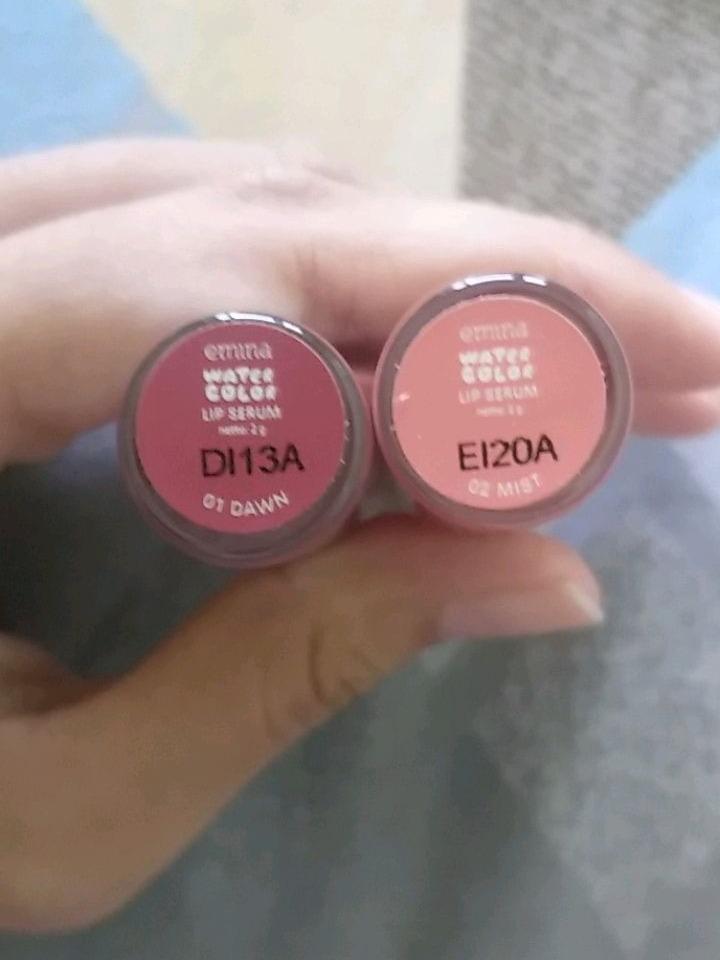 Emina Watercolor Lip Serum 2g – Lightweight Tint + Serum in 1 for Glowing, Hydrated Lips