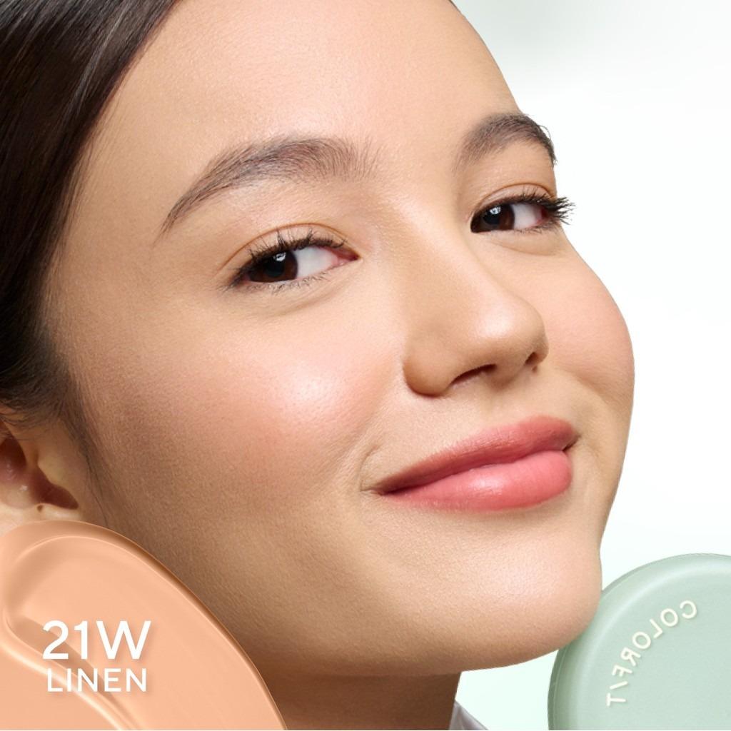 WARDAH Colorfit 5D Blur Cloud Cushion Make Up – Long-Lasting Matte Finish with SPF 50 PA+ & 18H Stay