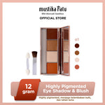 Beauty Queen Highly Pigmented Eye Shadow & Blush - 01 Mustika Ratu