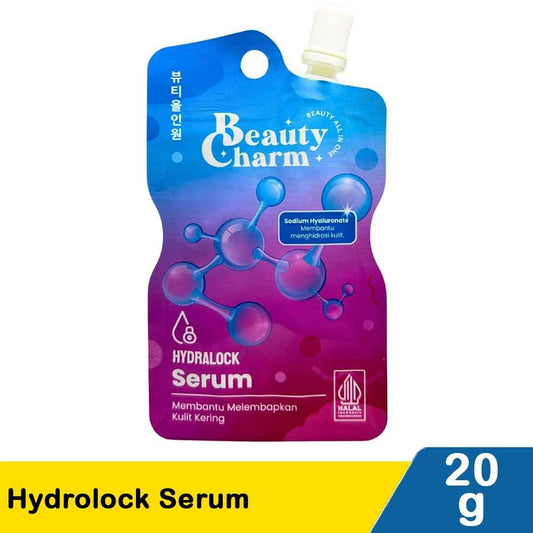 Beauty Charm Hydralock Serum 20g – Deep Hydration & Skin Barrier Support for a Fresh, Dewy Glow