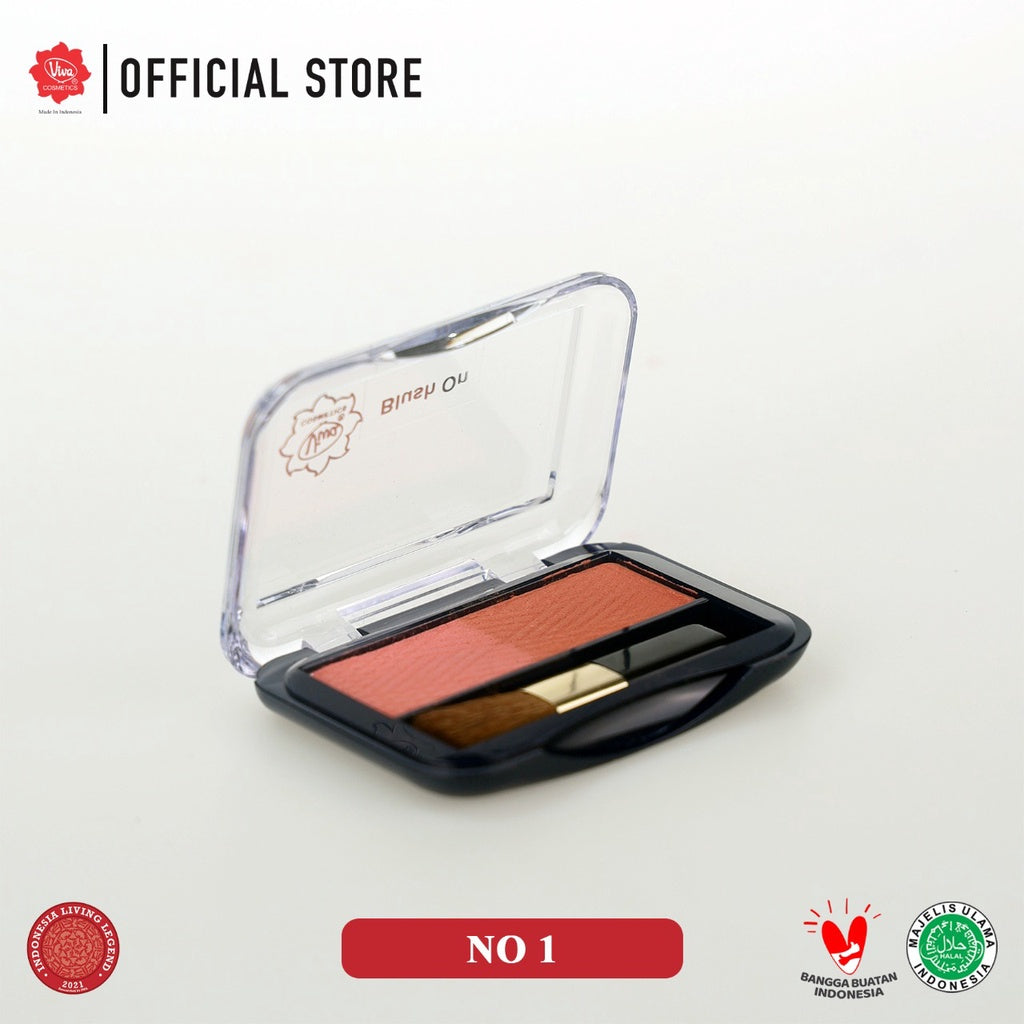 Viva Blush On Duo (tersedia 4 varian kombinasi warna)