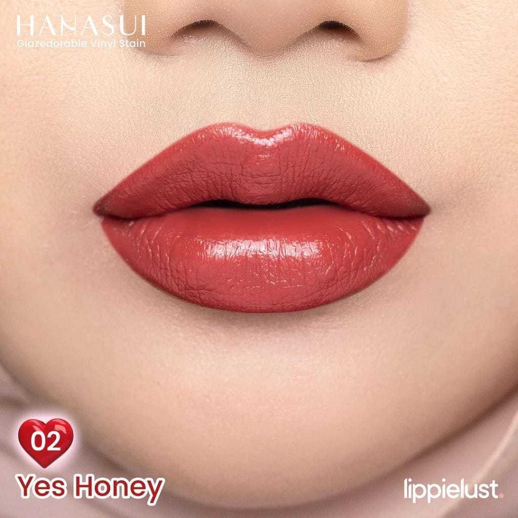 HANASUI - Glazedorable Vinyl Stain | Glossy Long Lasting Lip Stain