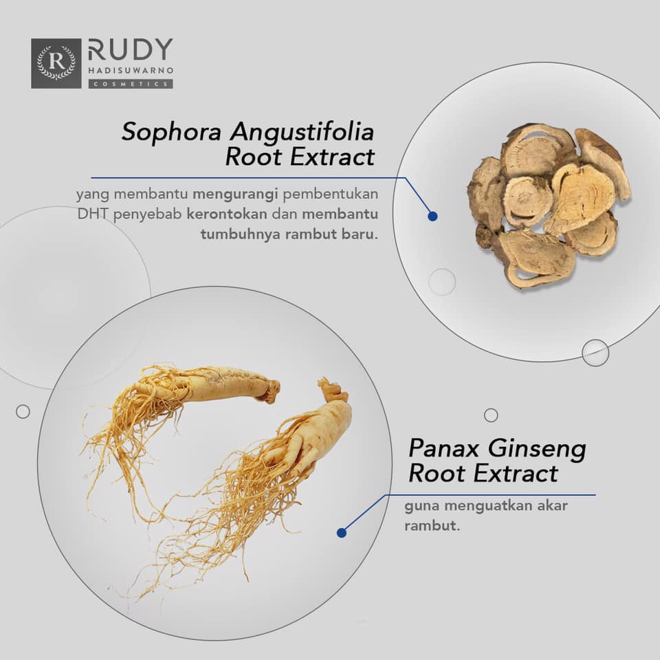 Rudy Hadisuwarno  Cosmetics Hairloss Solution Shampoo