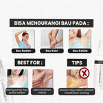 TERATU BEAUTY (Spray) Miracle Deo Spray Deodorant (BPOM Certified)