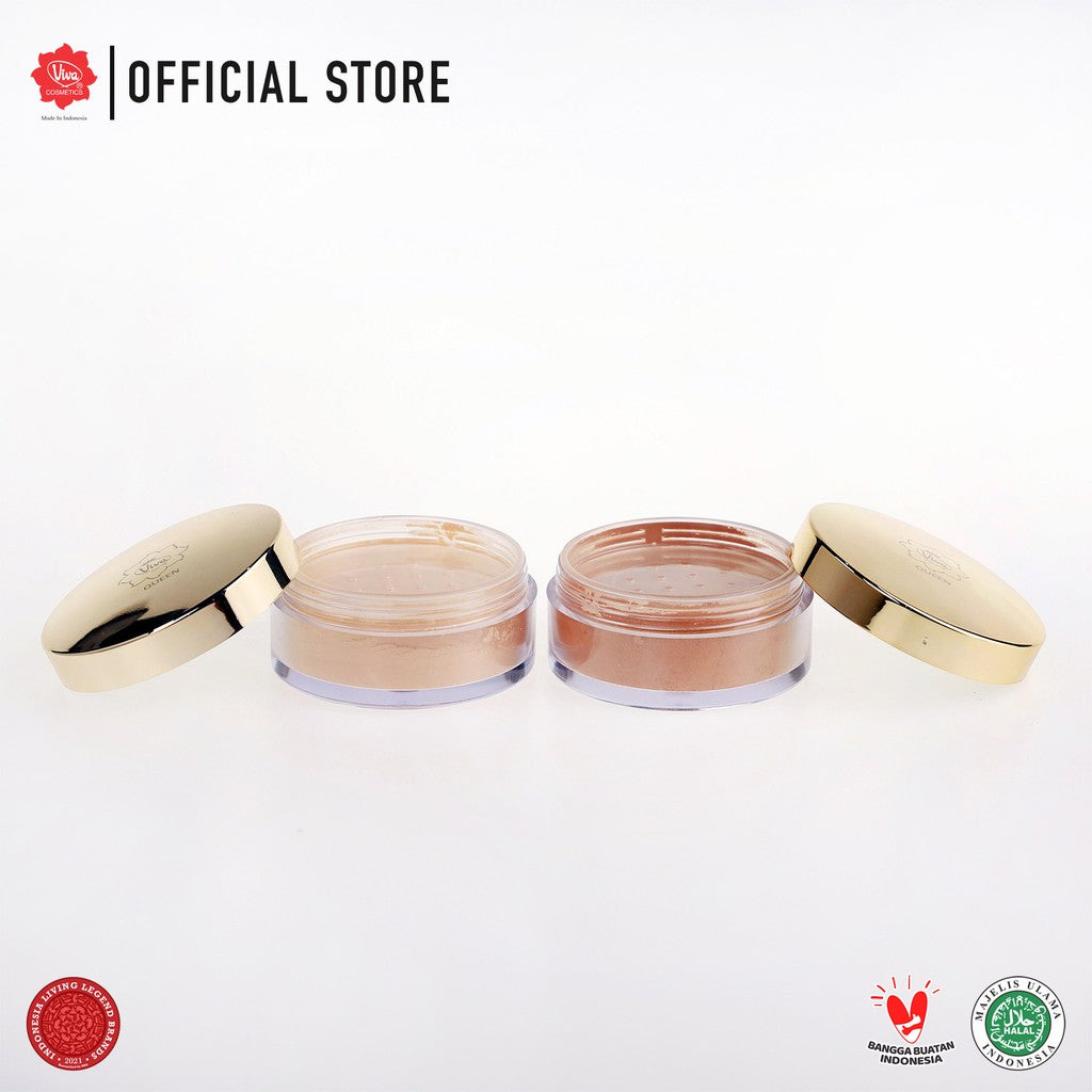 Viva Queen Shimmering Loose Powder (tersedia 2 varian warna)