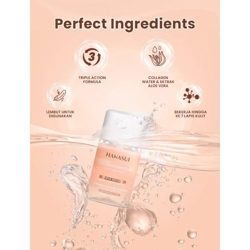 Hanasui Radiant Glow – Collagen Micellar Water