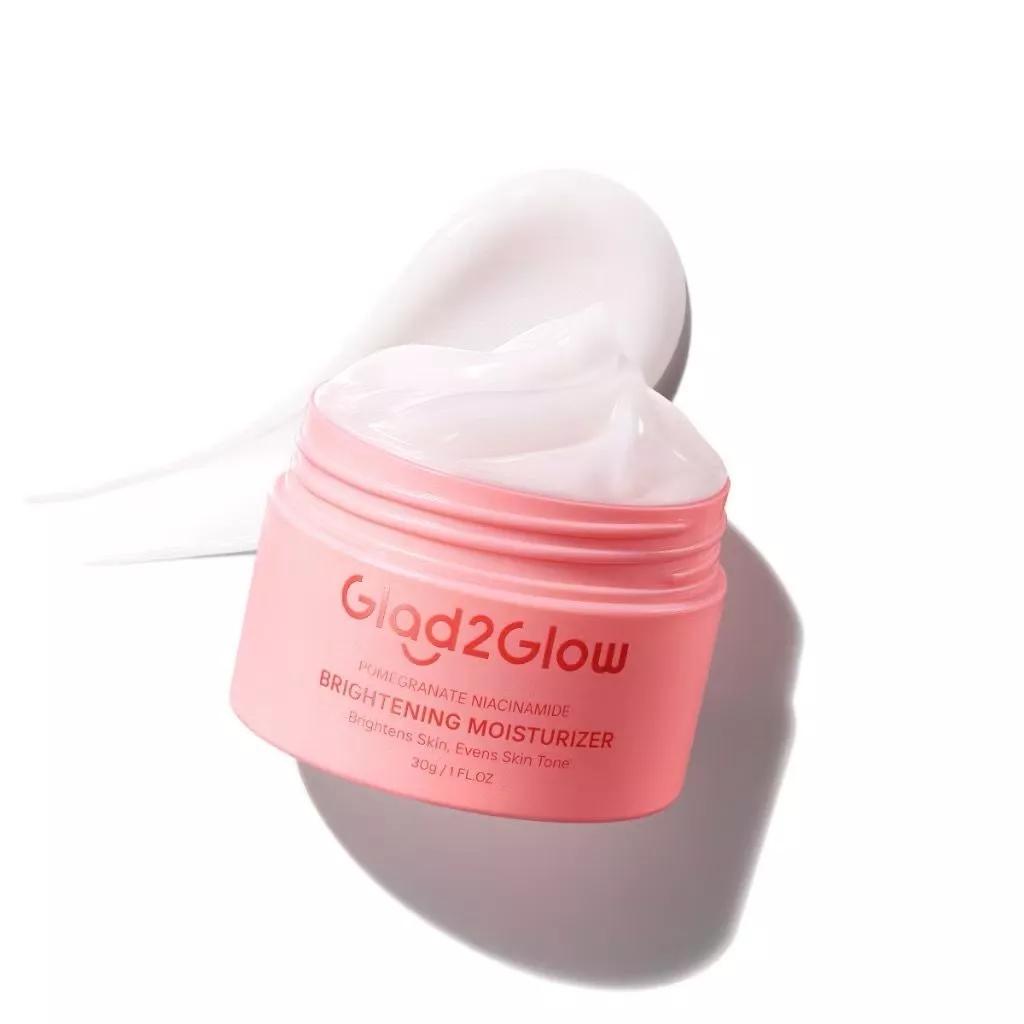 Brightening Moisturizer GLAD2GLOW – 5% Niacinamide, Glowing Skin 30g
