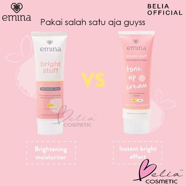 Emina Bright Stuff Skincare Set | Acne-Prone Skin | Face Wash - Toner - Serum - Moisturizer - Tone Up Cream