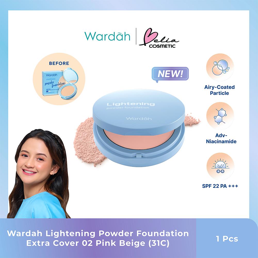 Wardah Everyday Luminous Foundation & Face Powder Set
