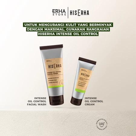 HIS ERHA Intense Oil Control Facial Wash: Your Daily Solution for Oily Skin 100g