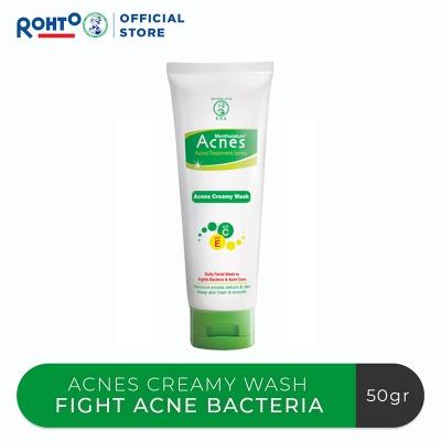 Acnes Treatment Series Anti-Bacterial Facial Wash – Creamy Acne Cleanser 50g